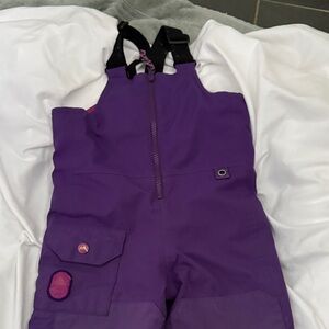 Burton Kids' Bold Purple Overalls